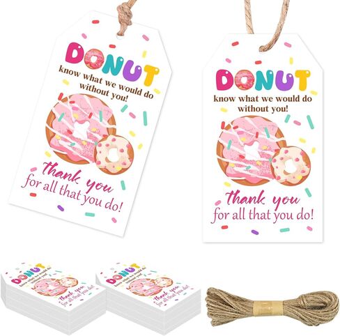 Serencatcher 50pcs Potato Chips Themed Employee Appreciation Gift Tags, You are All That and a Bag of Chips Thank You Tags with String for Staff Coworkers Volunteers Teachers Appreciation in Kuwait