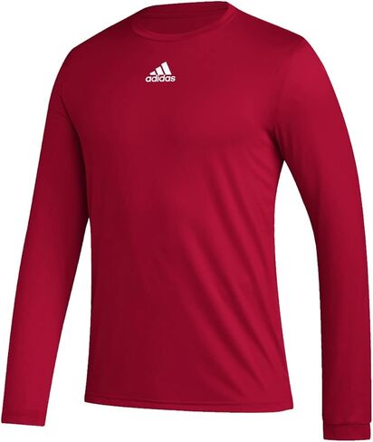 تي شيرت رجالي بأكمام طويلة من adidas Pregame BOS مقاس XL in Kuwait