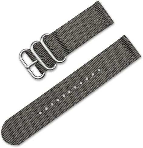 deBeer Military Ballistic Nylon 2-Piece Watch Band/Watch Strap - 11 Colors - (Sizes - 18mm, 20mm, 24mm) in Saudi Arabia