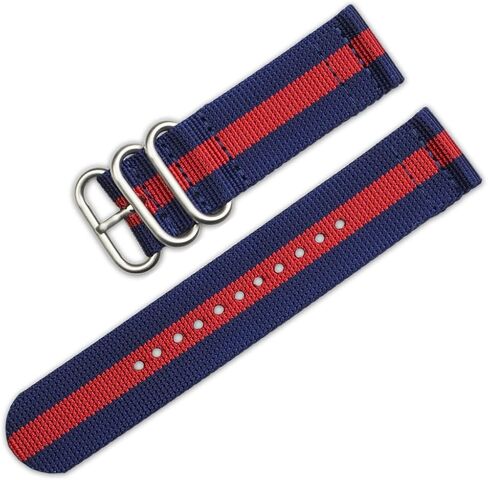 deBeer Military Ballistic Nylon 2-Piece Watch Band/Watch Strap - 11 Colors - (Sizes - 18mm, 20mm, 24mm) in Saudi Arabia