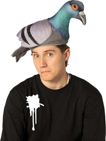 زي قبعة الحمام للهالوين، للنساء والرجال، مقاس واحد للبالغين in Kuwait