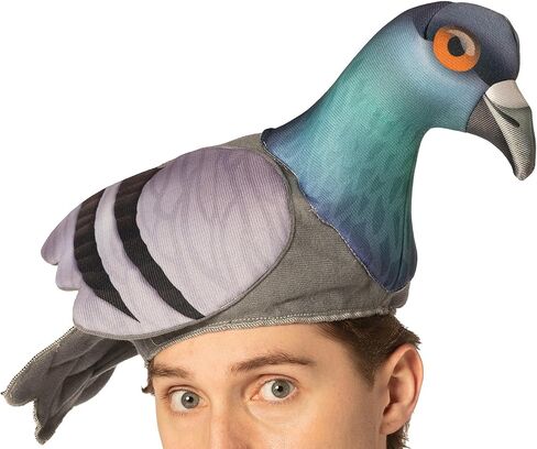 زي قبعة الحمام للهالوين، للنساء والرجال، مقاس واحد للبالغين in Kuwait