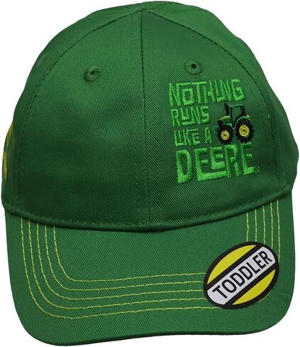 John Deere Nothing Runs Like A Deere Toddler Twill Hat, Jd Green in Saudi Arabia