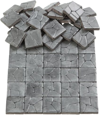 Dollhouse Flooring, Miniature Pavement Bricks, 1/12 Scale Accessories, Mini Bricks for Landscaping, REDUCIO! in Kuwait