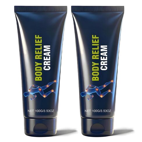 كريم تخفيف كابساكير، يحتوي على مكونات طبيعية، مناسب للقدمين واليدين والساقين والعضلات والمفاصل والخصر، سريع الامتصاص، خفيف وطبيعي بالكامل (قطعتان) in Kuwait