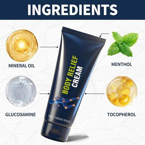 كريم تخفيف كابساكير، يحتوي على مكونات طبيعية، مناسب للقدمين واليدين والساقين والعضلات والمفاصل والخصر، سريع الامتصاص، خفيف وطبيعي بالكامل (قطعتان) in Kuwait