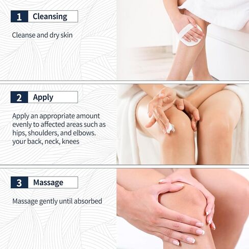 كريم تخفيف كابساكير، يحتوي على مكونات طبيعية، مناسب للقدمين واليدين والساقين والعضلات والمفاصل والخصر، سريع الامتصاص، خفيف وطبيعي بالكامل (قطعتان) in Kuwait