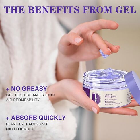 جل كريسين المريح للمفاصل، جل كريسين المريح الأرجواني، للرقبة والظهر والركبتين وأسفل الظهر والقدمين، يمتص بسرعة، 1.76 أونصة، أرجواني in Kuwait