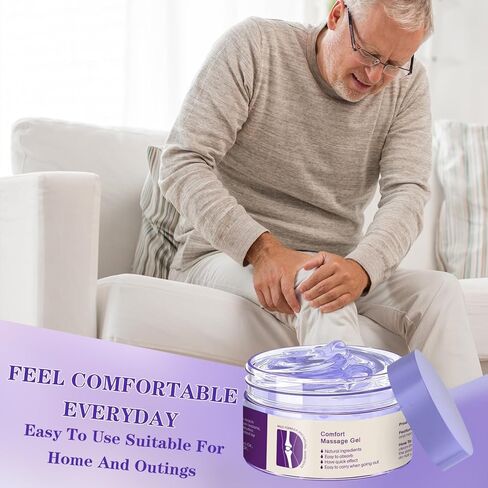 جل كريسين المريح للمفاصل، جل كريسين المريح الأرجواني، للرقبة والظهر والركبتين وأسفل الظهر والقدمين، يمتص بسرعة، 1.76 أونصة، أرجواني in Kuwait