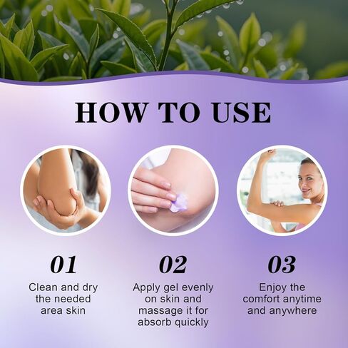 جل كريسين المريح للمفاصل، جل كريسين المريح الأرجواني، للرقبة والظهر والركبتين وأسفل الظهر والقدمين، يمتص بسرعة، 1.76 أونصة، أرجواني in Kuwait