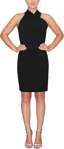Rachel Rachel Roy Womens Harland Elegant Sleeveless Halter Bodycon Mini Cocktail Party Dress in Saudi Arabia