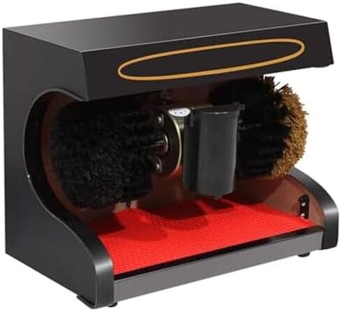 Automatic Electric Shoe Cleaner – 100W Induction Shoe Polisher, Low Noise Commercial Shine Machine for Home, Office, Hotel Lobby, Easy & Efficient Footwear Care in Saudi Arabia