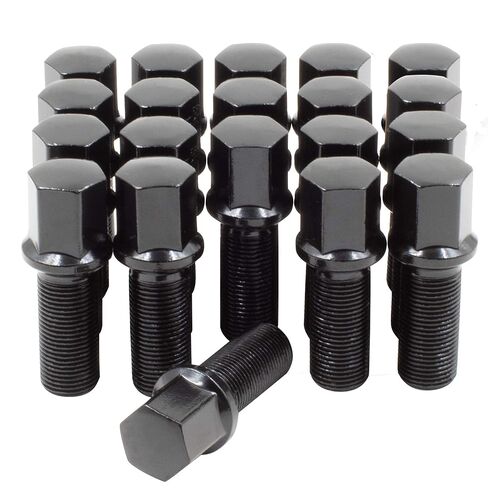 Wheel Accessories Parts Set of 20 Chrome M15x1.25 Lug Bolts Conical Seat with 17mm Hex, 40mm Thread Length Wheel Lug Bolt for Aftermarket Wheels- Fits 2019-2021 Mercedes GLE350, GLE450, GLE580 in Kuwait