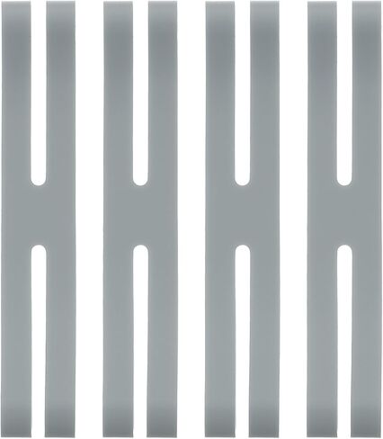 PATIKIL 9 Inch H Band Silicone Rubber Bands, 5 Pcs Strong Elastic Silicone Bands Rubber Wrapping Bands for Books Cameras Art Cooking Wrapping Exercise Bag Wraps, Grey in Kuwait