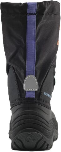 Kamik Waterbug 5 Winter Adventure Boots - Waterproof Toddler Rain Boots - Waterproof Shoes for Kids - Non-Slip Water Shoes - Removeable Liner - Adjustable Fit with Durable Traction in Saudi Arabia
