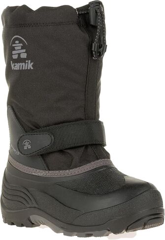 Kamik Waterbug 5 Winter Adventure Boots - Waterproof Toddler Rain Boots - Waterproof Shoes for Kids - Non-Slip Water Shoes - Removeable Liner - Adjustable Fit with Durable Traction in Saudi Arabia