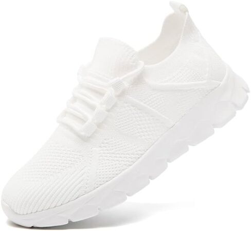 Womens Walking Tennis Shoes Slip On Running Casual Athletic Workout Gym Non Slip Sneakers Comfortable Sports Shoes for Women in Saudi Arabia