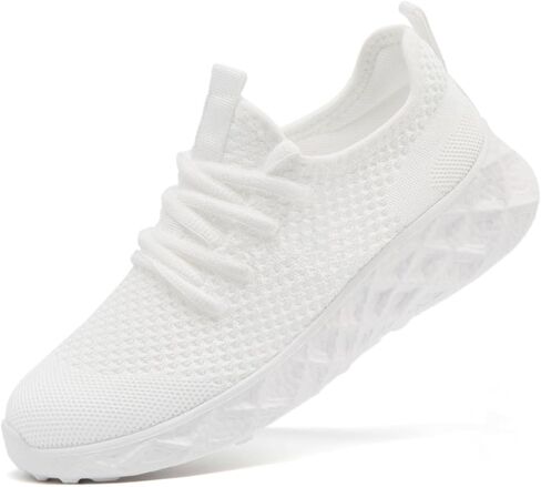 Womens Walking Tennis Shoes Slip On Running Casual Athletic Workout Gym Non Slip Sneakers Comfortable Sports Shoes for Women in Saudi Arabia