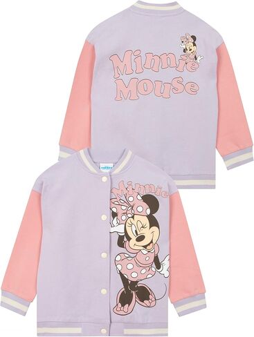 Disney Minnie Mouse Girls Jacket, Minnie Kids Bomber Jacket, Cotton Kids Varsity Jackets in Saudi Arabia