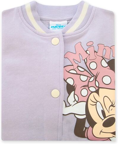 Disney Minnie Mouse Girls Jacket, Minnie Kids Bomber Jacket, Cotton Kids Varsity Jackets in Saudi Arabia