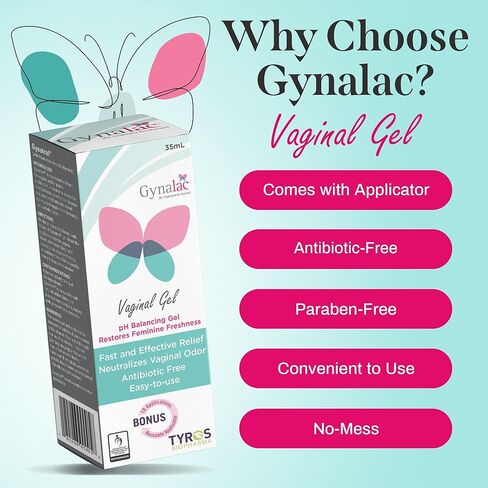– PH Balancing Dual-Action Gel for Vaginal Health, Relieves Odor, Supports Healthy Bacteria, Fast-Acting, Paraben-Free, No-Mess for Women’s Health in Saudi Arabia