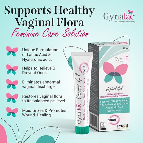 – PH Balancing Dual-Action Gel for Vaginal Health, Relieves Odor, Supports Healthy Bacteria, Fast-Acting, Paraben-Free, No-Mess for Women’s Health in Saudi Arabia