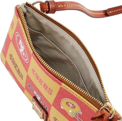 حقيبة يد Dooney & Bourke، NFL 49ERS بسحاب علوي | أحمر in Kuwait