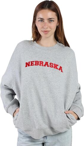 Hype & Vice Florida State Seminoles Offside Crewneck - رمادي، XS in Saudi Arabia
