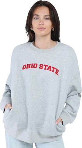 Hype & Vice Florida State Seminoles Offside Crewneck - رمادي، XS in Saudi Arabia