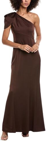 Aidan Mattox Satin One-Shoulder Gown in Saudi Arabia