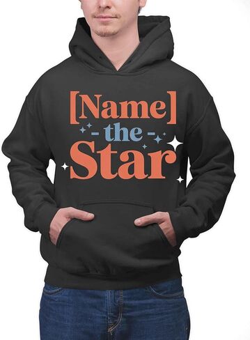 تي شيرت Fun Rank مع تحقيق اللقب على مستوى الاسم - The Star Black in Saudi Arabia