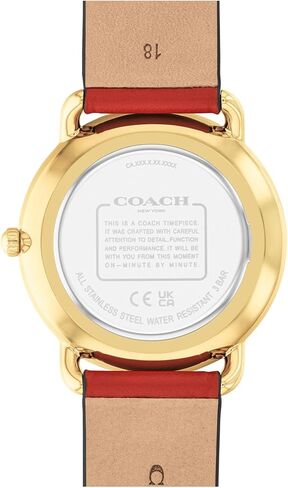 COACH Elliot Women's - 2H Quartz Watch - Leather Strap - Year of The Horse Lunar New Year Edition - Crystal Markers - Gift for Her - 36mm in Saudi Arabia