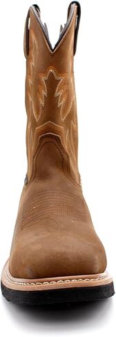 Laforst Men's Waterproof Composite Toe Puncture Resistant Cowboy Boot BRN in Saudi Arabia