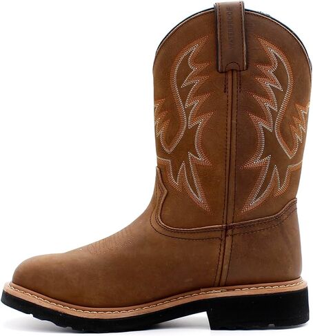 Laforst Men's Waterproof Composite Toe Puncture Resistant Cowboy Boot BRN in Saudi Arabia