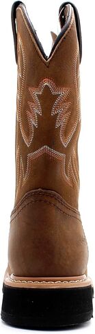 Laforst Men's Waterproof Composite Toe Puncture Resistant Cowboy Boot BRN in Saudi Arabia