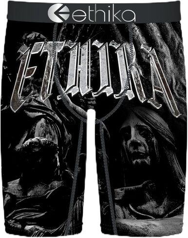 Ethika Boy's Staple Boxer Briefs, Soft 4-Way Stretch, No Ride-Up Fit - Pray For Me in Saudi Arabia