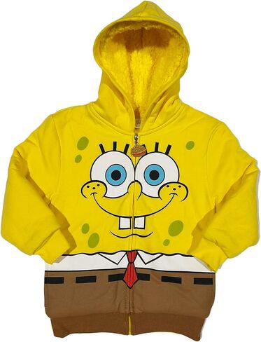 Nickelodeon Spongebob Squarepants Boys Sherpa Fleece Hoodie in Saudi Arabia