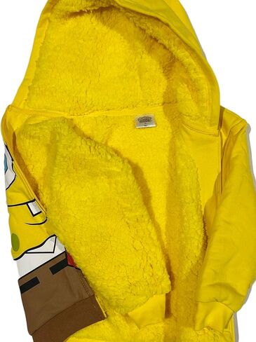 Nickelodeon Spongebob Squarepants Boys Sherpa Fleece Hoodie in Saudi Arabia
