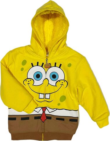 Nickelodeon Spongebob Squarepants Boys Sherpa Fleece Hoodie in Saudi Arabia