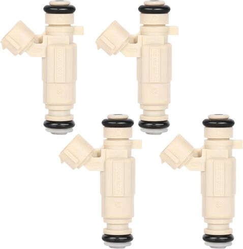 Fuel Injectors Kits,SCITOO 4 Holes OEM Fuel Injector fit for Hyundai Elantra/Santa Fe/Tiburon/Tucson,for Kia Magentis/Rondo/Optima/Soul/Spectra/Spectra5/for Sportage 35310-23600,Set of 4 in Saudi Arabia