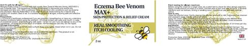 High Strength Bee Venom Cream, Dyshidrotic Eczema Ointment, Heat Rash, Itching, Eczema, Psoriasis, Leg, Stomach, Foot, Hand, Irritated Skin, All Age Care in Saudi Arabia