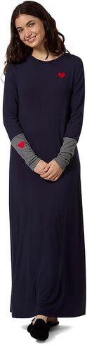 MeMoi Women's Sweetheart Modal Blend Full-Length Nightgown in Saudi Arabia
