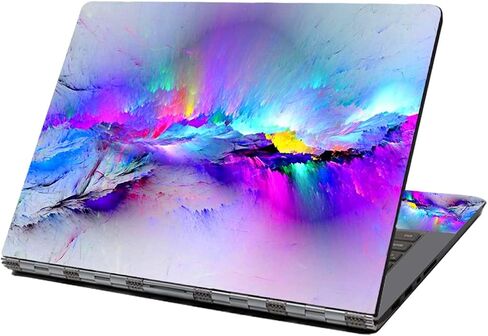 Laptop Skin Sticker Decal,14 15 15.4 15.6 inch Laptop Notebook Vinyl Skin Sticker Cover Protector for Women Men, Reusable Decorative Waterproof Removable in Kuwait