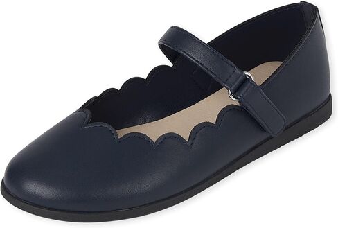 The Children's Place girls Flat Shoes Sneaker, New Navy, 5 Big Kid US in Saudi Arabia