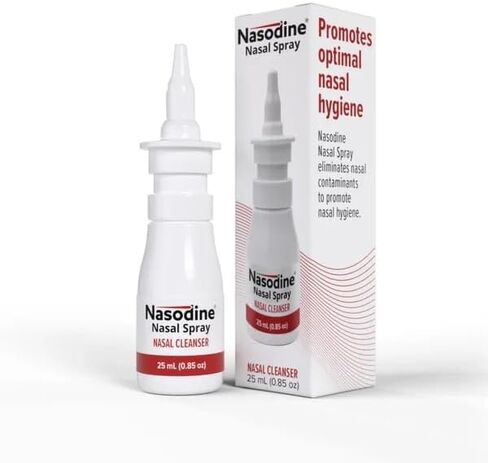 Nasodine® Nasal Spray – Nasal Cleanser 25 mL Bottle – Up to 180 Sprays – Supports Nasal Hygiene & Fresh in Saudi Arabia
