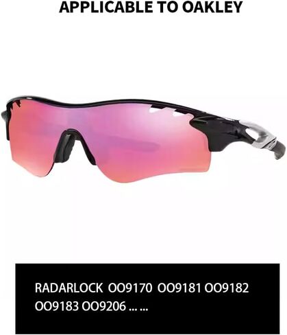 معبد وسادة الأنف البديلة لنظارة شمسية Okley RADARLOCK OO9170 OO9181 OO9182 OO9183 OO9206 (أبيض) in Kuwait