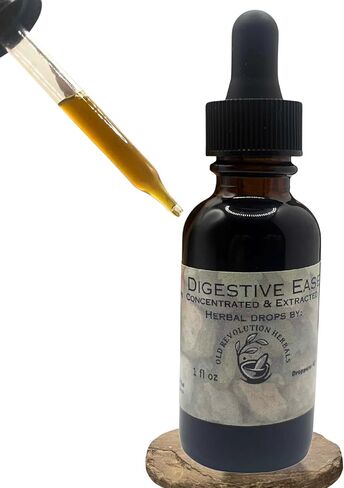 سهولة الهضم | قطرات عشبية عضوية 100% | شاي مركز ومستخلص | النعناع والأجوين والزنجبيل والمزيد | منشط الجهاز الهضمي الأيورفيدا من قبل المعالجين بالأعشاب مالك وخبير in Kuwait