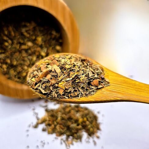 سهولة الهضم | قطرات عشبية عضوية 100% | شاي مركز ومستخلص | النعناع والأجوين والزنجبيل والمزيد | منشط الجهاز الهضمي الأيورفيدا من قبل المعالجين بالأعشاب مالك وخبير in Kuwait