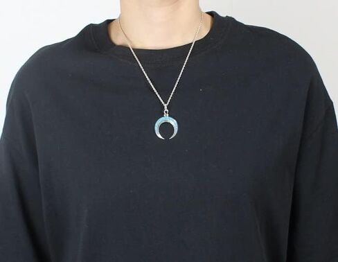 COSUMOSU 925 sterling silver pendant - Horseshoe turquoise style in Saudi Arabia