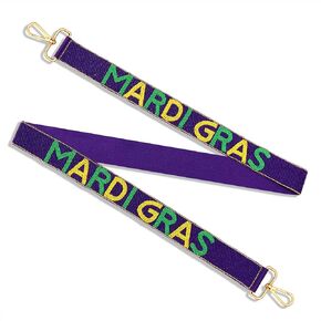 Beaded Purse Strap Replacement Mardi Gras Purse Strap Crossbody Shoulder Bag Strap Carnival Parade Party Favors in Saudi Arabia